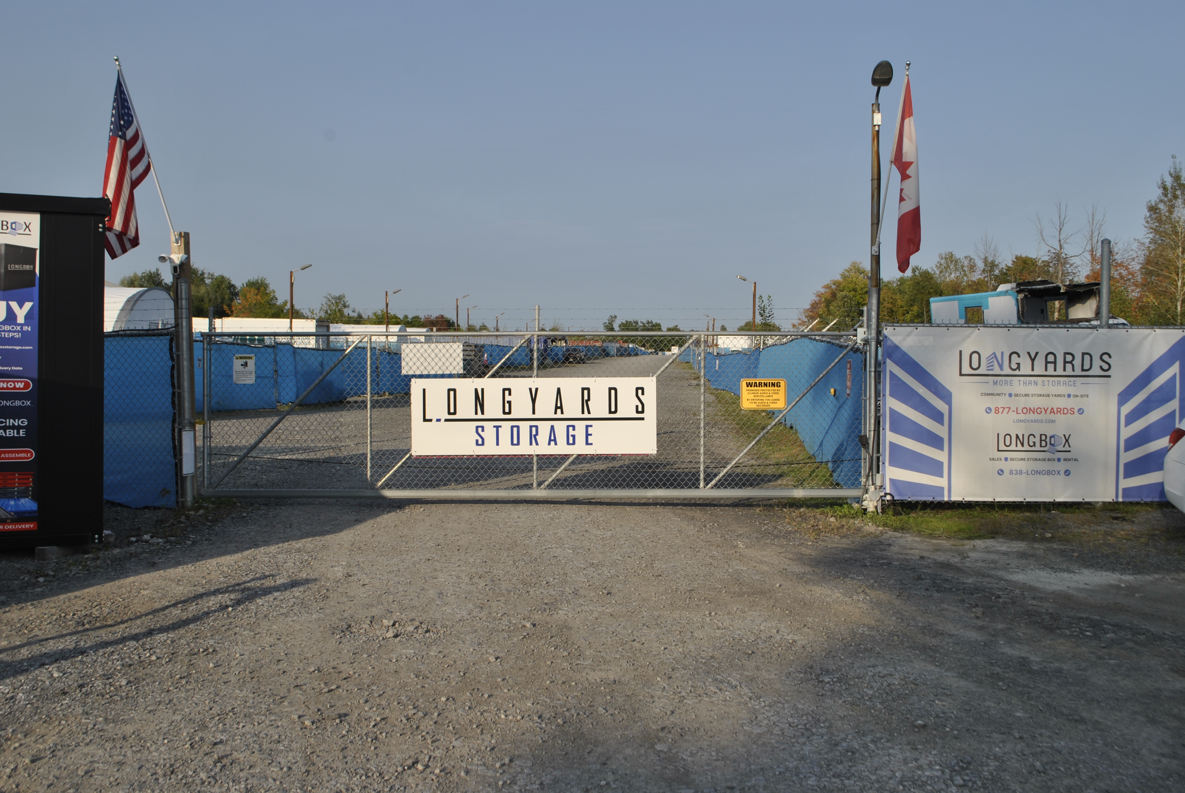 fenced and gated storage facility ottawa on